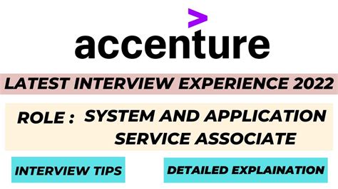 Accenture Interview Experience For System  .